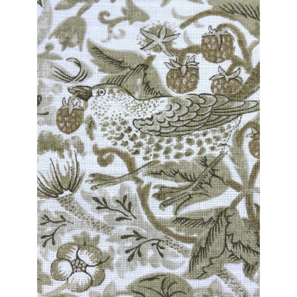 William Morris & Co Placemats Strawberry Thief Cotton Fabric 13x19 4 Sage Green - Picture 2 of 8